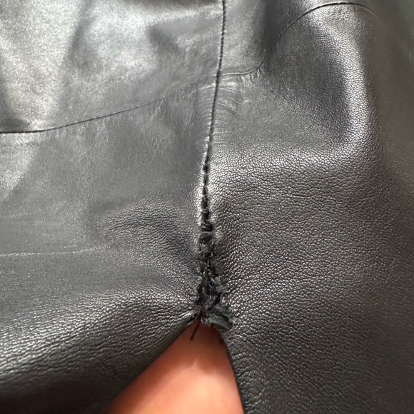 Lafayette Lambskin skirt - Picture 5 of 9